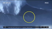 [별별영상] 무려 24.4m, 세계 최대 파도 탄 서퍼