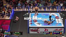 WWE 2K18 NJPW Wrestling Hinokuni 2018 Toru Yano and Tomohiro Ishii Vs Toa Henare and Togi Makabe