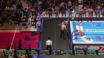 WWE 2K18 NJPW Wrestling Hinokuni 2018 Suzuki-gun Vs Bullet Club