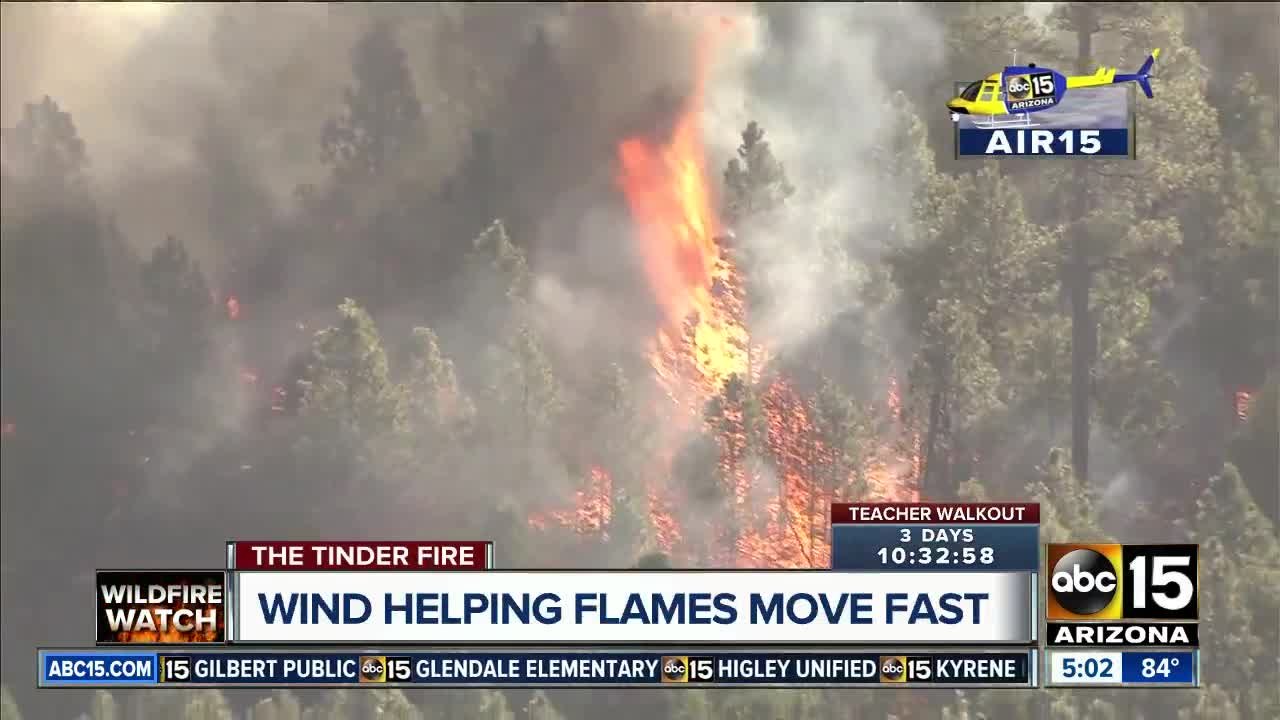 Governor Ducey declares state of emergency in response to Tinder Fire