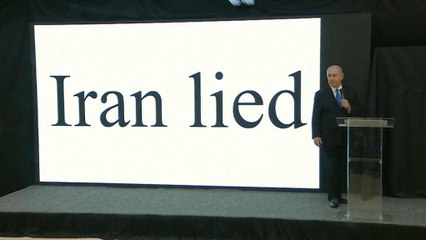 Netanyahu garante que Irão tem "programa nuclear secreto"