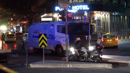 Taksim ve Maltepe Meydanlarına çıkan yollar trafiğe kapatıldı