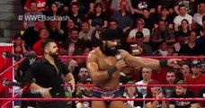Braun Strowman & Bobby Lashley Saves Roman Reigns From Kevin & Sami & Jinder - WWE Raw 30 April 2018