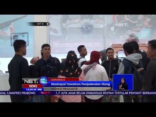 Pesawat Tergelincir, Maskapai Ajukan Solusi Penjadwalan Ulang - NET 12