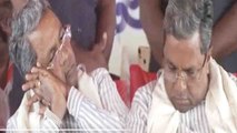 CM Siddaramaiah Dozing off in Kalaburagi Rally, Video Viral