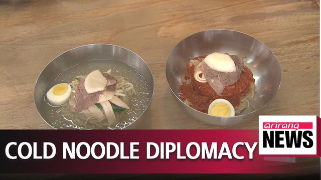 Summit menu prompts interest in N. Korean cold noodles
