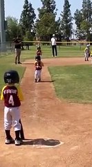 Little Kid Runs in Slow Motion During Baseball Game - 988585