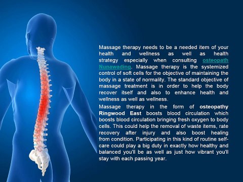 The Advantages of Massage Therapy on health and fitness