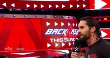 Seth Rollins Insults Brock Lesnar - Finn Balor Attacks Seth Rollins - WWE Raw Highlights