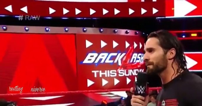 Seth Rollins Insults Brock Lesnar - Finn Balor Attacks Seth Rollins - WWE Raw Highlights