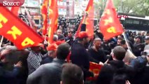 Taksim’e yürümek isteyen gruba polis müdahalesi