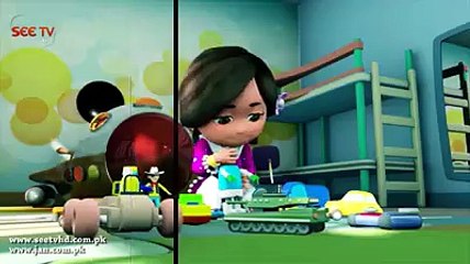 Jaan Cartoon (Jaan with New Entry  Guriya-Urdu