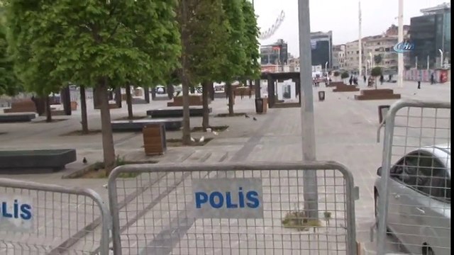 Taksim Meydanı 1 Mayıs'ta Kuşlara Kaldı