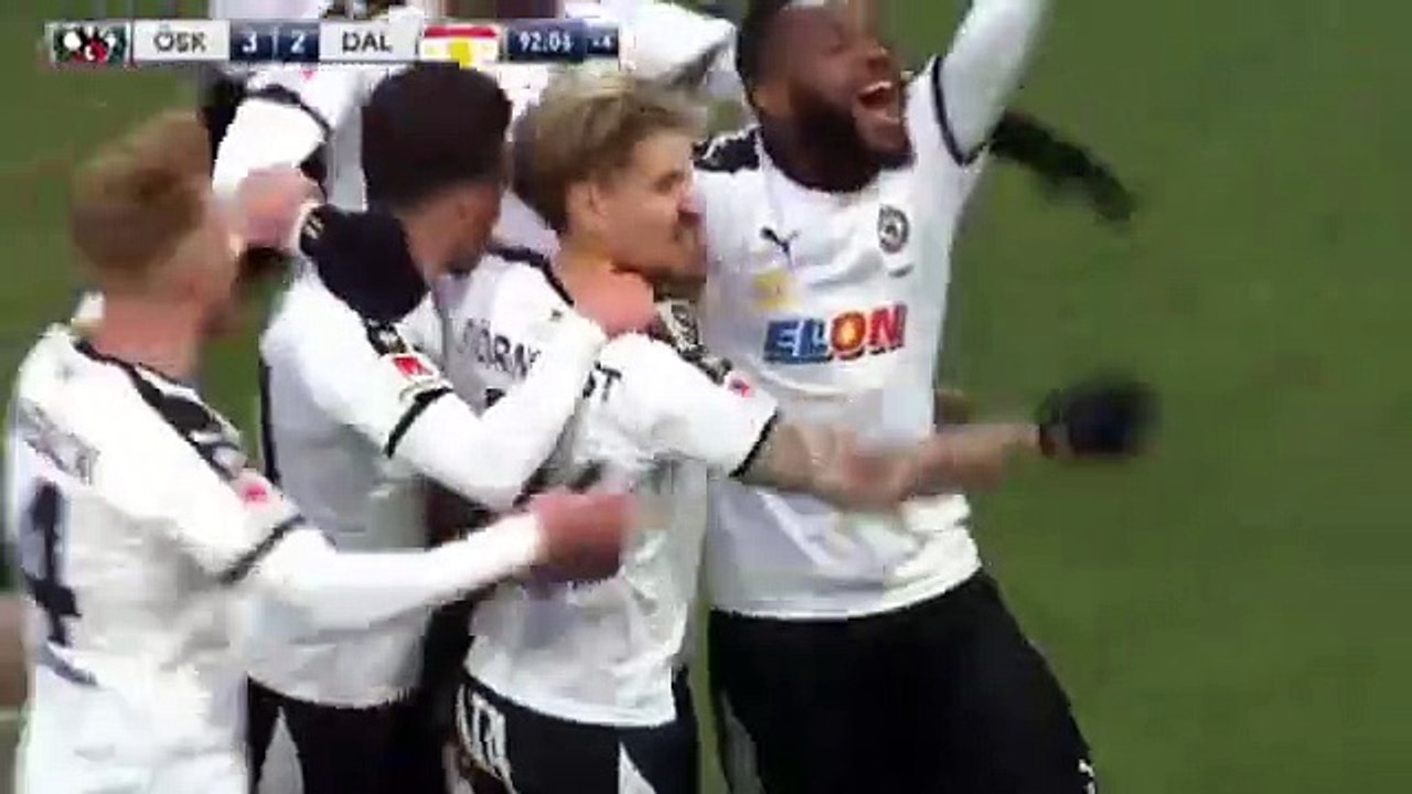 Oerebro 3:2 Dalkurd (Sweden. Allsvenskan. 30 April 2018)