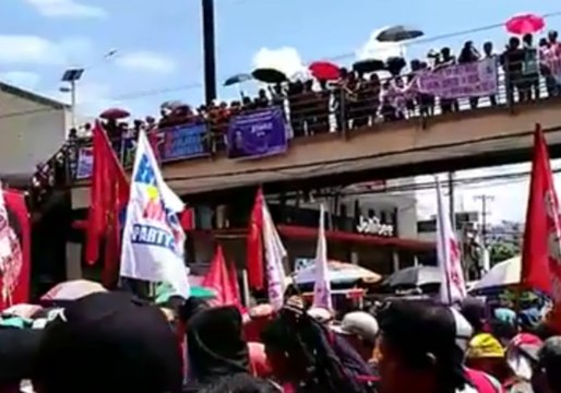 Protesters Pack Metro Manila Streets for Labor Day Demonstrations