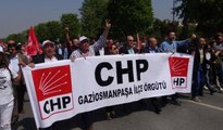 CHP'liler Maltepe miting alanına yürüdü