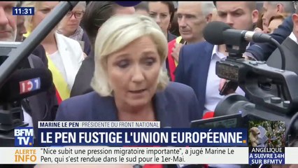 Pour Marine Le Pen, "Nice a changé de visage" ces 10 dernières années avec la "pression migratoire"