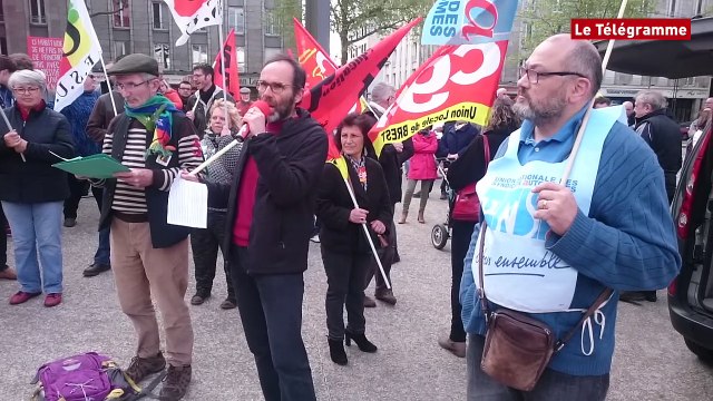 1er-Mai. 700 manifestants à Brest pour une petite boucle