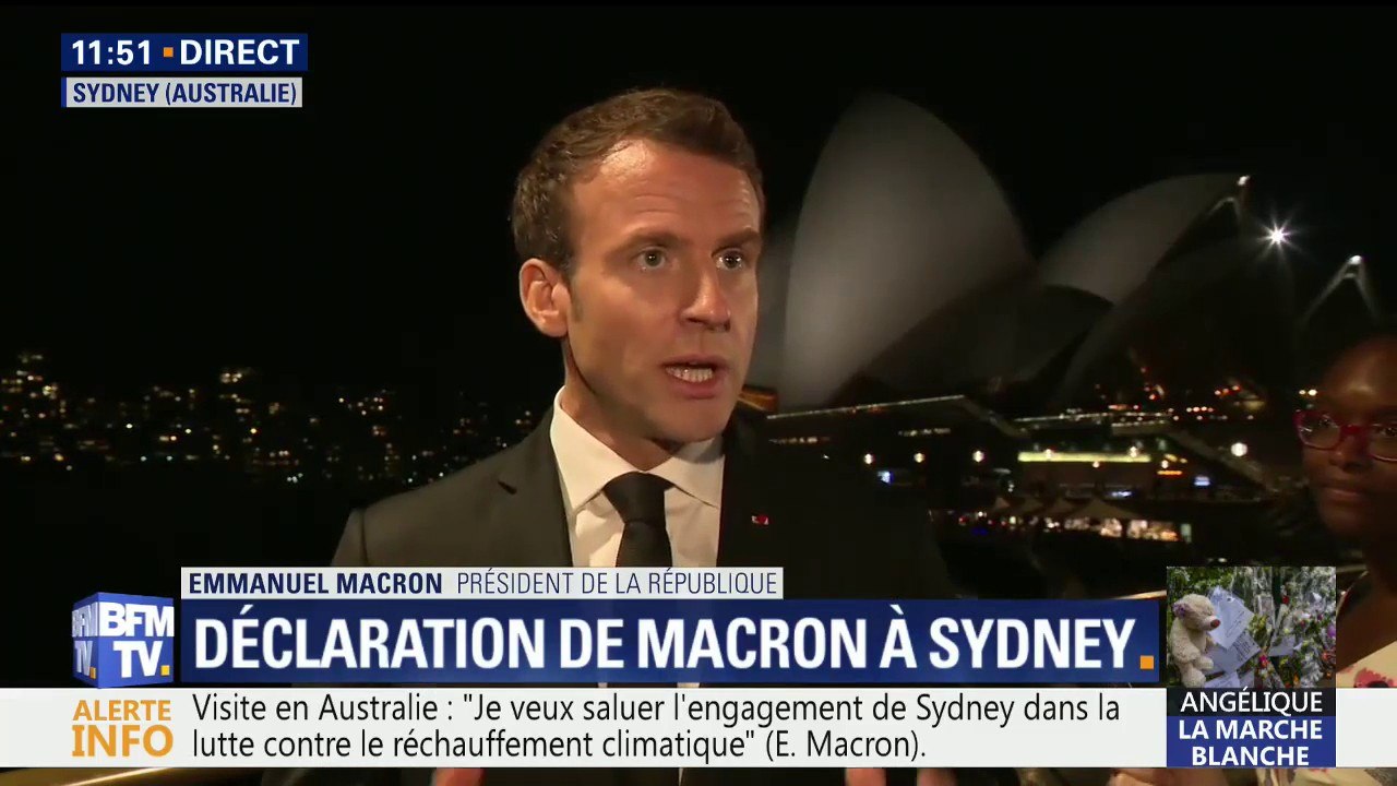"Vous voulez que je reste chez moi à regarder la TV?" Macron répond sèchement aux critiques de son éloignement pour le 1er mai