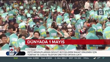 Dünya #1Mayıs'ı böyle kutluyor