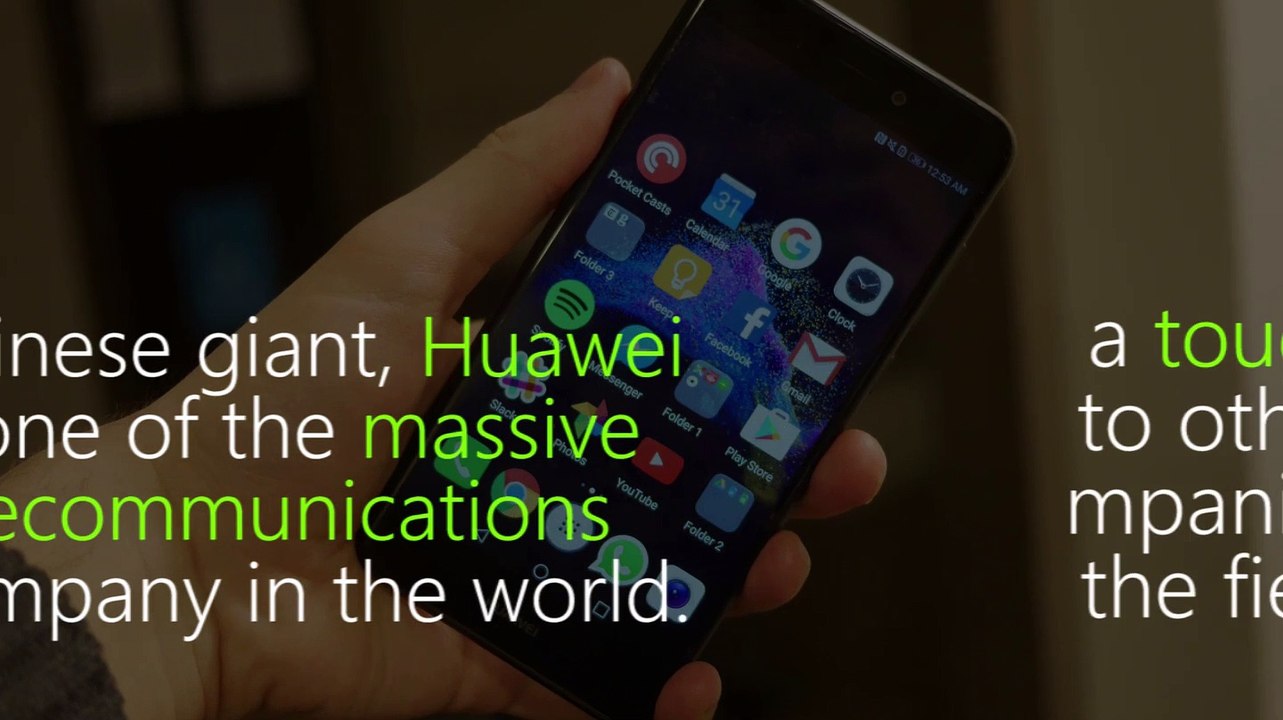 Huawei is one of the Massive Telecommunications Company in the world