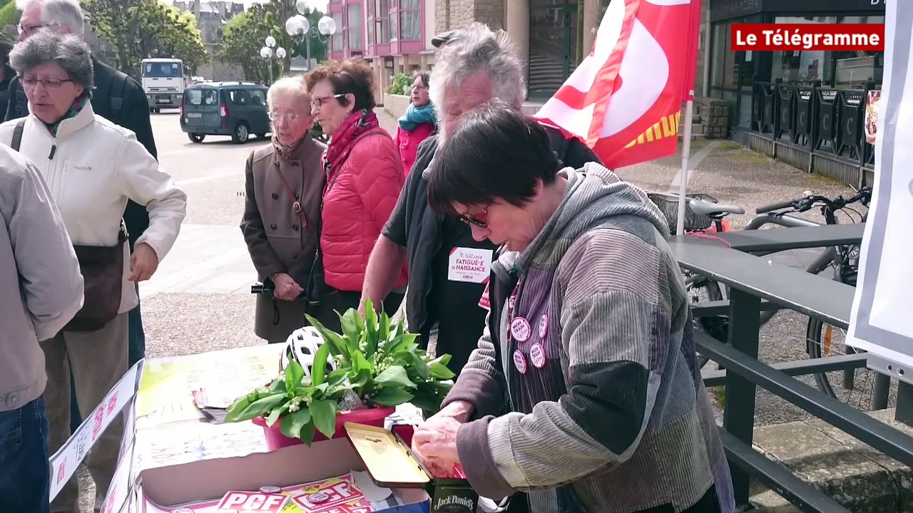 Dinan. Un 1er-Mai festif, mais sans la CGT
