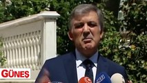 Abdullah Gül'den adaylık açıklaması