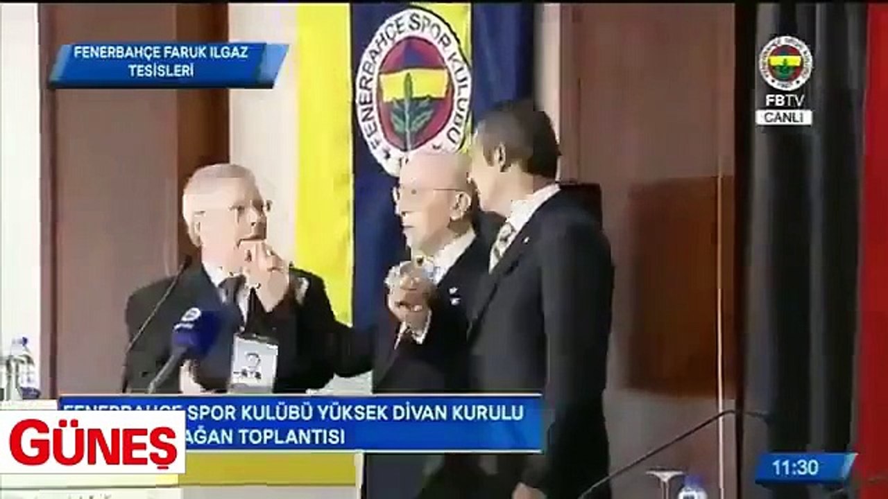Fenerbahçe'de tarihi buluşma... Böyle tokalaştılar