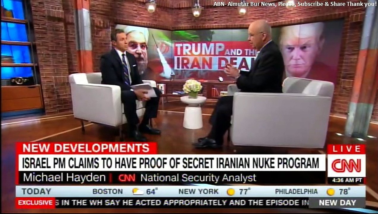 Former CIA Director Gen. Michael Hayden on Netanyahu won't say if Israel has Nuclear Weapons. #DonaldTrump #Israel #IranDeal #Iran