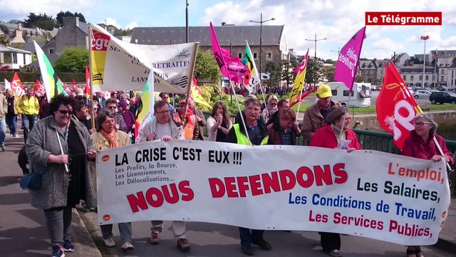 Lannion. 450 personnes au défilé du 1er-mai