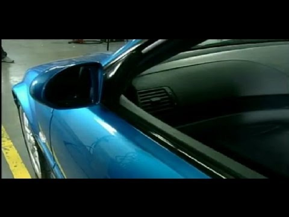 A modified BMW 325 CI