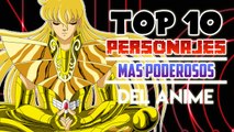 TOP 10 PERSONAJES DEL ANIME MAS PODEROSOS
