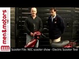 Scooter File: NEC scooter show - Electric Scooter Test