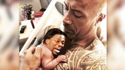 The Rock Calls Kevin Hart His 'Beloved Son' And Shares Hilarious 'Baby' Picture