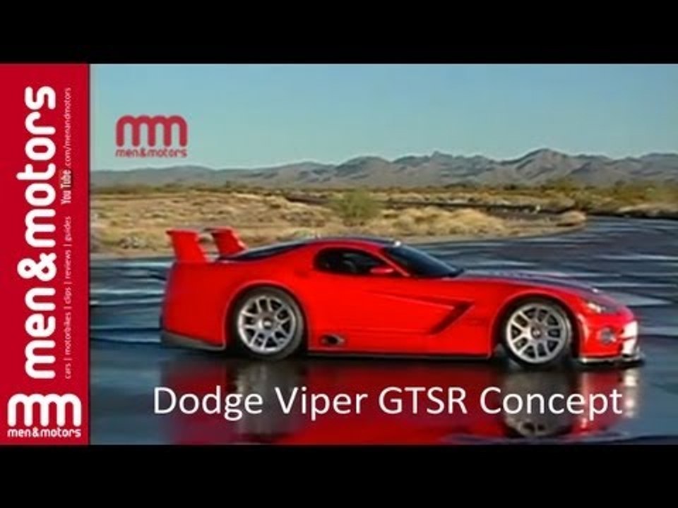 Dodge Viper GTSR Concept