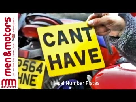 Illegal Number Plates