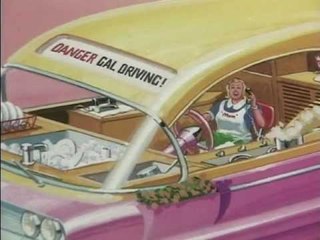 Detroit's Dream Car Era: Satirical Illustrations