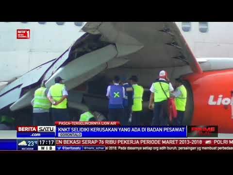 KNKT Pelajari Kerusakan di Roda dan Mesin Kiri Pesawat Lion Air