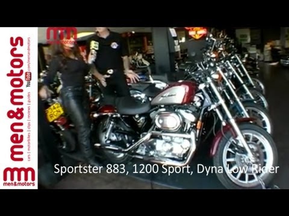 Harley-Davidsons: Sportster 883, 1200 Sport & Dyna Low Rider