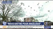 Des dizaines de ballons blancs lâchés à Wambrechies en hommage à Angélique
