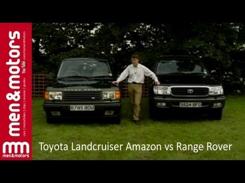 Toyota Land Cruiser Amazon vs Range Rover