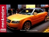 First Look - Audi A4 Convertible