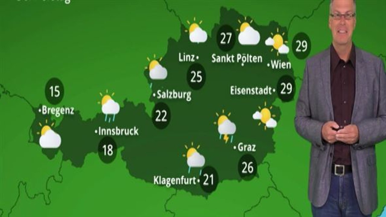 Das Wetter in Österreich am 01. Mai 2018