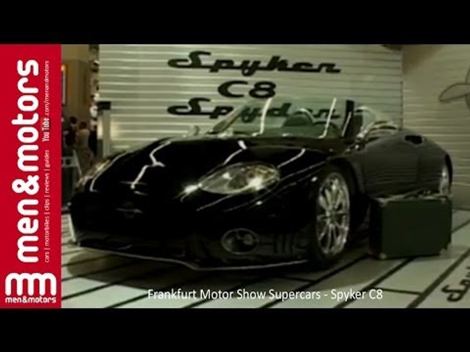Frankfurt Motor Show Supercars - Spyker C8