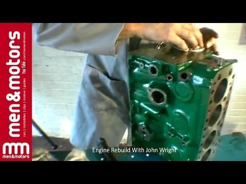 Austin Midget Engine - Cam Shaft and Oil Pump build