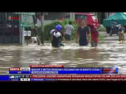 Banjir di Barito Utara Belum Surut, Warga Mulai Terserang Penyakit