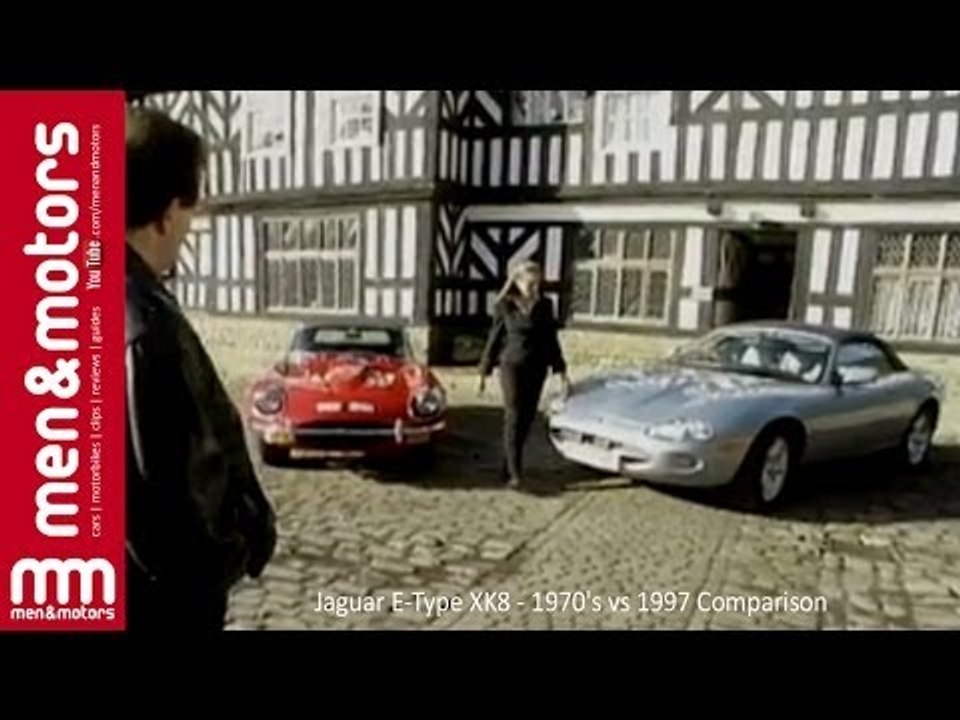Jaguar E-Type XK8 - 1970's vs 1997 Comparison