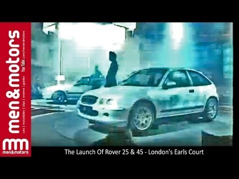 The Launch Of Rover 25 & 45 - London's Earls Court