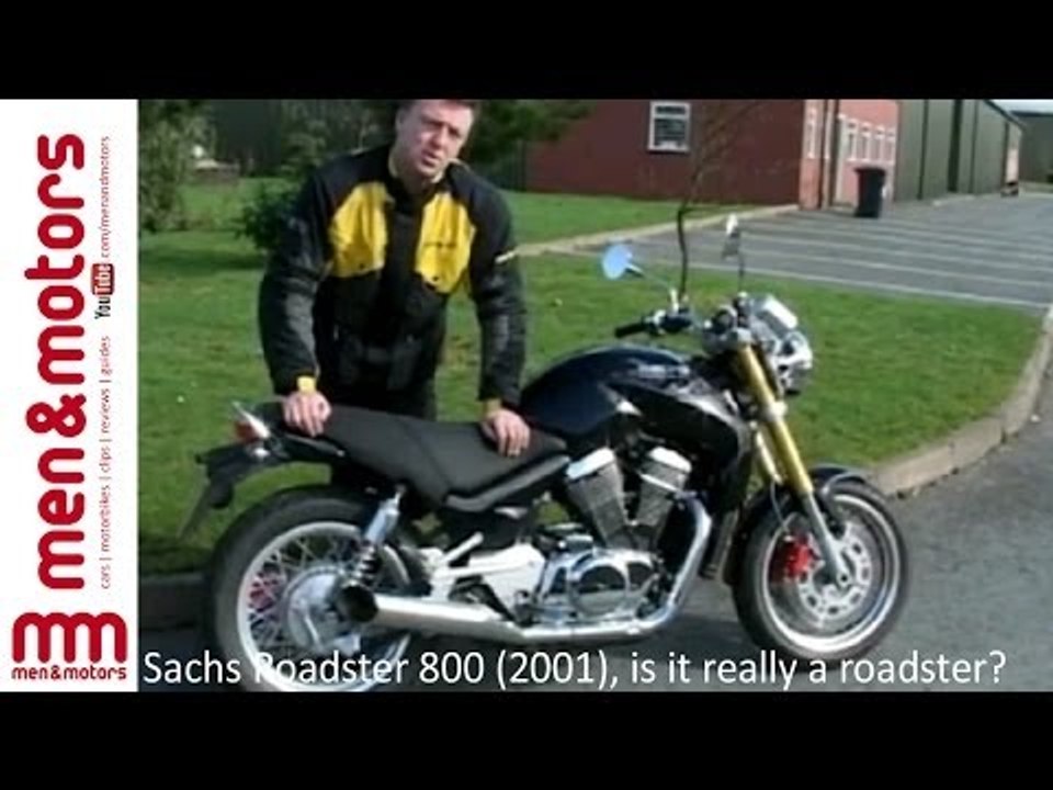 Sachs Roadster 800 (2001), is it really a roadster?