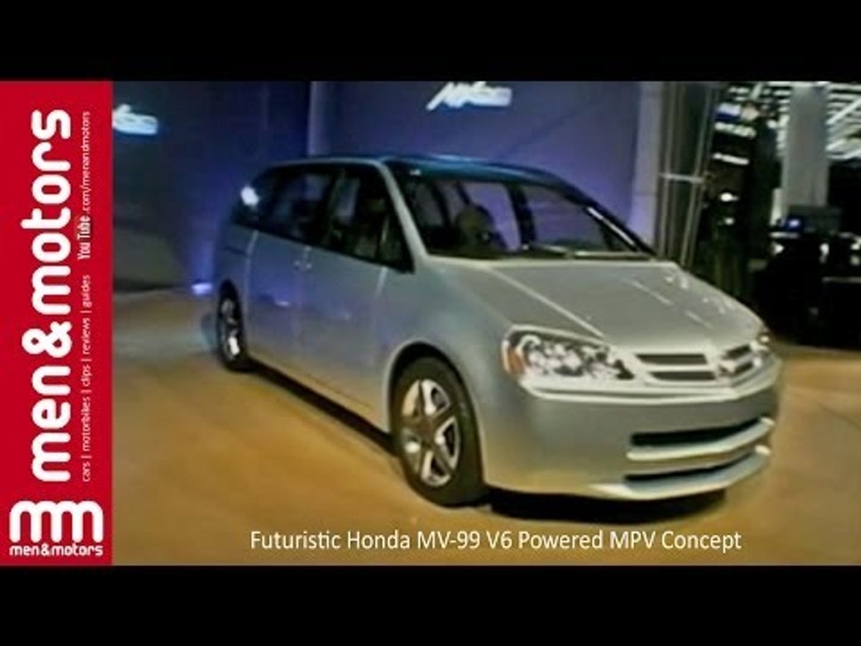 Futuristic Honda MV-99 V6 Powered MPV Concept